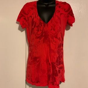 Hurley graffiti v-neck tee